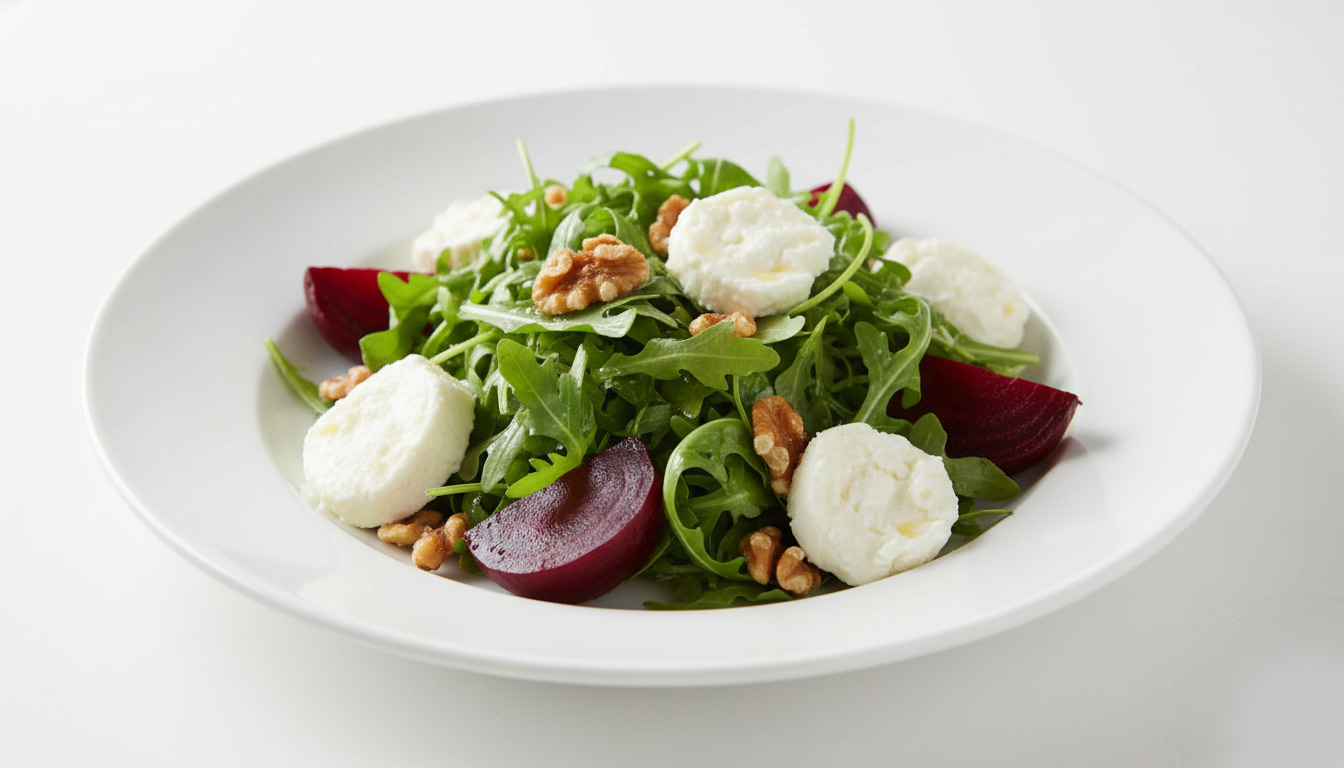 Roasted Beet & Goat Cheese Salad